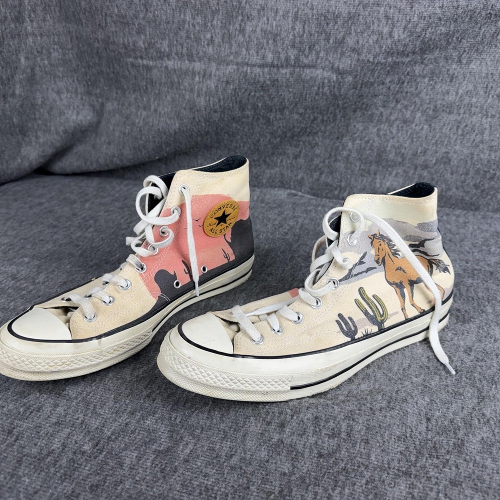 Converse Chuck Taylor All Star Shoes Mens Size 9 Desert Horse High Top 169821C - Picture 3 of 12